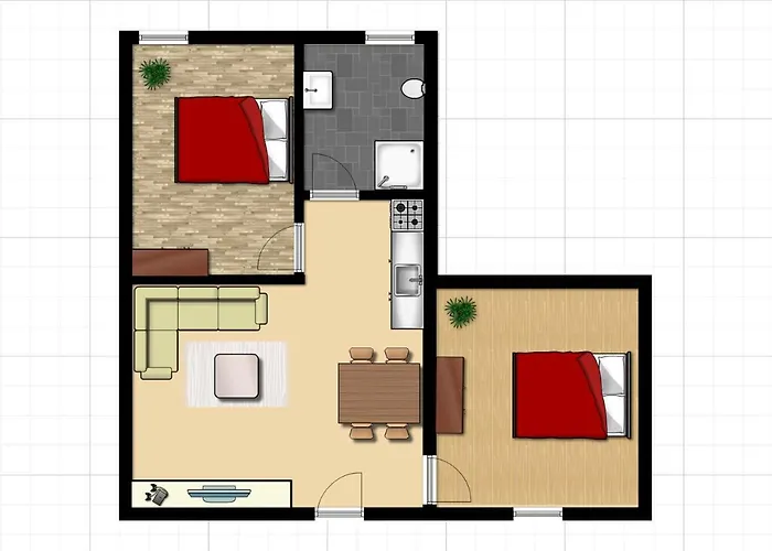 Fewotraum-mueritz דירה *